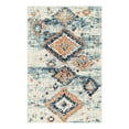 thumbnail image 3 of Unique Loom Morocco Collection Area Rug - Mediterranean (5' 1" x 8' Rectangle Ivory/Light Blue), 3 of 7