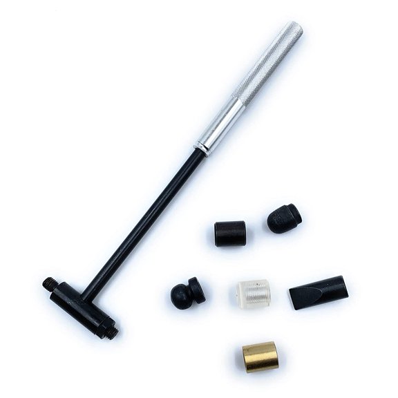 FineArt Hobby Hammer 6 Heads for Chasing, Flattening on Soft Metals for Jewellery Making, Watchmaking, Beading, Carpentry, Leather Crafting, Metal Workshop, Model Making, Goldsmith,Silversmith