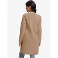 thumbnail image 5 of Cardigan Sweaters for Women Open Front Long Trench Coats Jacket Fall Winter Coatigan, 5 of 6