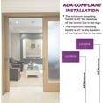 thumbnail image 4 of ADA CENTRAL SIGNS - 6" X4" Lounge Sign - ADA Compliant Tactile Graphics Grade 2 Braille Text | Wall Mount Plastic Sit, Relax, Waiting Room Sign for Office, Hotel, School, Apartment, and Restaurant, 4 of 7