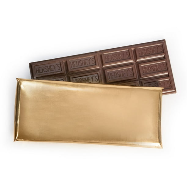 Hershey's 1.55oz Milk Chocolate Bar Gold Foil Gold 1.55oz bar