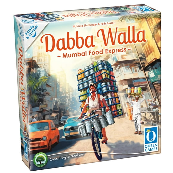Juego de mesa Queen Games Dabba Walla Mumbai Food Express
