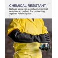 thumbnail image 4 of Guantes químicos PACIFIC PPE de látex de alta resistencia, 22 cm, 1 par, 4 of 9