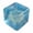 blue, variant on Ice Cube Shape Squeeze Stress Reliever, Sky Blue with Snow Cluster Inside, Soft Slow Rising Texture Decorative Ornament for Office Home Desktop