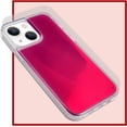 thumbnail image 5 of Fluorescent Case Compatible with iPhone 15 Plus Quicksand Case Liquid Glow Sand Phone Case Luxury Glow in The Darkness Noctiluncent Liquid Luminous Sand Fashion Luxury Cover for Women and Men, 5 of 14