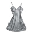 thumbnail image 2 of de Noche de de La Negita de La Camisón de Las Corto de de de Encaje de Ropa de Dormir Yinane Ropa de dormir Chemise para mujer, 2 of 8