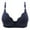 Blue, variant on Womens Wireless Push Up Bra Seamless Comfortable Underwear Everyday Wear (Black, 40)