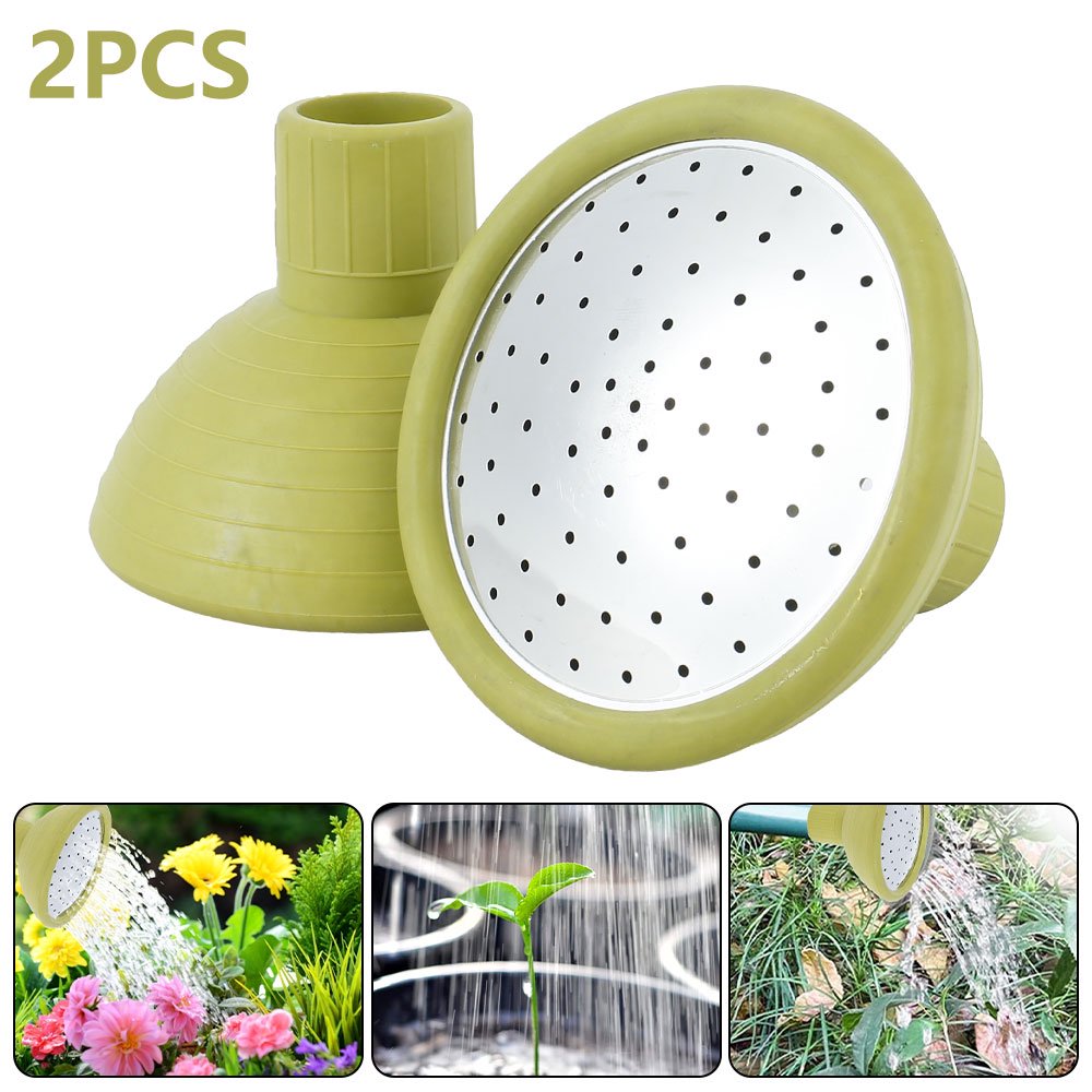 HOTBEST 2pcs Garden Watering Can Rose Head Universal Garden Water