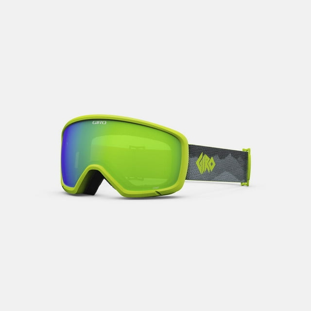 GIRO STAMP Ano Lime Linticular/Loden Green, Sans Taille