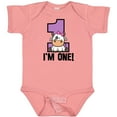 thumbnail image 3 of Inktastic 1st Birthday Cow Farm Party Girls 1 Year Old Girls Baby Bodysuit, 3 of 5