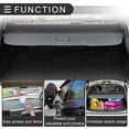 thumbnail image 4 of Unique Bargains Retractable Cargo Cover for BMW X1 F48 2016-2021 Rear Luggage Security Shield Shade Carbon Fiber Black, 4 of 6