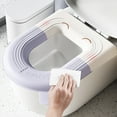 thumbnail image 1 of Fiudx Ofertas relámpago Asiento de inodoro para el hogar, cubierta Universal para asiento de inodoro, asiento de inodoro lavable, forma O, 1 of 6
