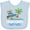 AE-Light Blue, variant on Inktastic Surfing Future Surfer Bear Boys or Girls Baby Bib