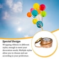 thumbnail image 3 of Toystoory 100 Piezas Globos Cuerda Cadena Artesanía Curling Ribbon 10m Suministros para fiestas Boda Cumpleaños Diseño Regalo Multicolor Verde Kits de decoración para fiestas Dorado champagne Toystoory HA063554-03B, 3 of 6