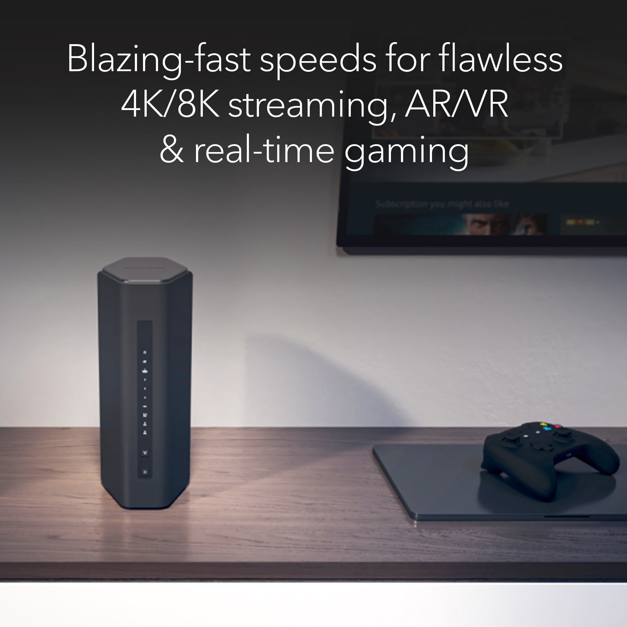 Nighthawk BE12000 WiFi 7 Tri-Band Router RS500