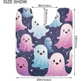 thumbnail image 6 of SKYSONIC Bathroom Rug Toiletry Mat Set, 2 pack Halloween Blue Pink Character Print, Fluffy Plush Absorbent Bath Rugs Carpet with Non Slip Bottom,23.6"x15.7"+17.3"x13.4", 6 of 7