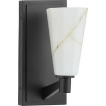 P710138-31M Progress Lighting Tosca - 1 Light Wall Bracket-10 Inches Tall and 6 Inches Wide-Matte Black Finish