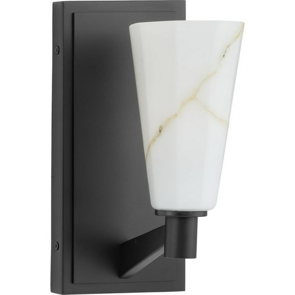 P710138-31M Progress Lighting Tosca - 1 Light Wall Bracket-10 Inches Tall and 6 Inches Wide-Matte Black Finish