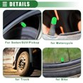 thumbnail image 4 of Unique Bargains 30pcs Universal Tire Valve Stem Caps for Car SUV Bike Trucks Motorcycles 12mm Plastic Green, 4 of 6