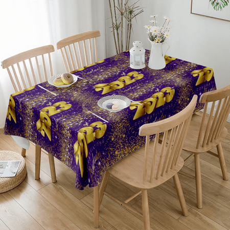 

2023 Graduation Decoration Tablecloth Suitable for Dining Tables self-Service Parties and Camping(#124 S-54x54 )