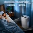 thumbnail image 6 of 8000 BTU Mobile Air Conditioner,3 In 1 AC Unit with 360 Degree Cast,Cools 420 Sq Ft Fast, Remote Control, Sleep Mode, Built-In Dehumidifier, Fan Mode, Window Kit Included for Office Dorm, 6 of 6