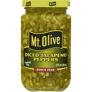 Mt. Olive Diced Jalapeno Fresh Pack Peppers, 12 fl oz