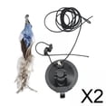 thumbnail image 1 of Juguetes con plumas para gatos,varita de plumas para gatos,juguete interactivo para gatitos de interior,juguete con palo de plumas para gatos,juguetes resistentes para gatos,accesorio de, 1 of 9