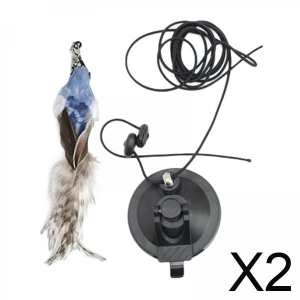Juguetes con plumas para gatos,varita de plumas para gatos,juguete interactivo para gatitos de interior,juguete con palo de plumas para gatos,juguetes resistentes para gatos,accesorio de