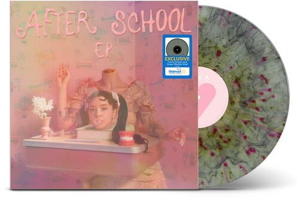 Melanie Martinez bundle 2 pack k-12 pink & after school fashion blue color vinyl