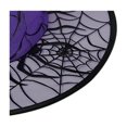 thumbnail image 4 of BELTNOV Halloween Witches Hat Spider web Witch/Wizard Hats Unisex Party Accessory Purple, 4 of 5