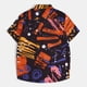 thumbnail image 2 of Camisas Para Hombre Verano nueva camisa a rayas todos los hombres casual chirt manga corta (Black, 3XL), 2 of 3