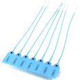 thumbnail image 2 of 100 Numbered Plastic Tamper Seals Self Locking Security Tags Zip Ties Label for Fire Extinguisher 250mm (Light Blue), 2 of 8