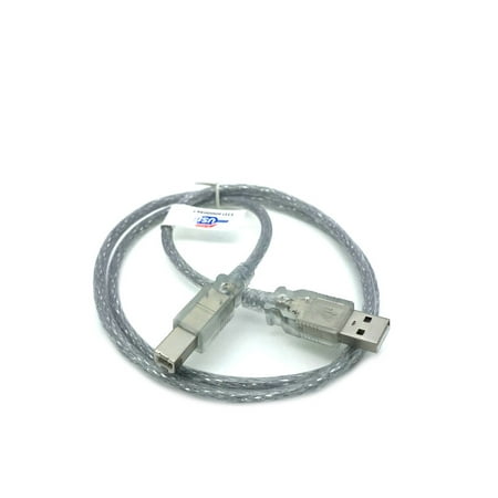 Kentek 3 Feet FT USB Cable Cord For BROTHER Sewing Machine SE400 LB6770PRW LB6700PRW LB6700