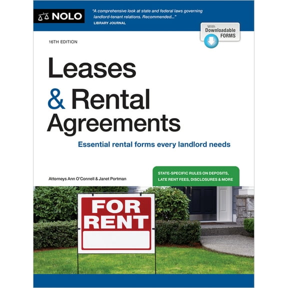 Leases & Rental Agreements, (Paperback)