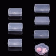 thumbnail image 2 of PFDDRW New Mini Square Clear Plastic Small Box Jewelry Storage U7Q6 Beads, 2 of 8