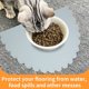 thumbnail image 5 of Estera de silicona para alimentación de mascotas, mantel individual para perros y gatos, esteras impermeables antideslizantes para cuencos para mascotas, 5 of 6