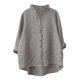 thumbnail image 1 of Vestidos Casuales Para Mujer, Blusas De Mujer De Moda Moda de verano para mujer, cuello en V, ocio, manga tres cuartos, color liso, 1 of 6