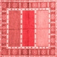 thumbnail image 1 of Ahgly Company Indoor Square Southwestern Red Country Area Rugs, 6' Square, 1 of 4