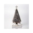 thumbnail image 1 of Arbre en Bois avec Décoration en Fourrure, 1 of 1