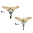 thumbnail image 3 of Fotbe Magnetic Old Compass On World Map Tanga Sin Costuras para Mujer con Estampado – Panties Invisibles, Transpirables y Cómodos para Uso Diario-Large, 3 of 6