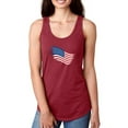 thumbnail image 1 of American Flag  Art Racerback Tank Women -Image by Shutterstock, Female Medium, 1 of 4
