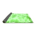 thumbnail image 2 of Ahgly Company Indoor Round Abstract Green Modern Area Rugs, 7' Round, 2 of 4