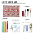 thumbnail image 4 of Cauagu Hockey With Maple Leaves for Tyvek Makeup Bag,Reusable Travel Cosmetic Bag Women Organizer Toiletry Bag Birthday,Gifts for Women Girlfriend Mom Teacher 6.5’’*8.9’’, 4 of 7