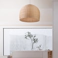 thumbnail image 5 of Arturesthome Rattan Pendant Light Fixtures Hand-Woven Boho Ceiling Lighting, Farmhouse Coastal Basket Woven Dome Rattan Chandelier Wicker Hanging Lamp for Kitchen Island, 5 of 11