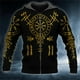 thumbnail image 4 of Sudadera con capucha con cremallera y estampado 3D de motosierra de leñador para hombre, nueva moda 2024, sudadera informal de gran tamaño para exteriores, tendencia Harajuku, 4 of 4