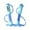 Blue, variant on With Counter Indoor Skipping Ropes For Adults Counting Adjustable Digital Counting 2.8m Workout Smart Rope Yoga Mat Game Yoga Wooden Yoga Handstand Prop Straps for Horses Yoga Strap for Stretching