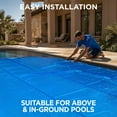 thumbnail image 7 of Shop Square 12' x 24' Oval Solar Pool Cover, 8 mil, for Inground and Above Ground Pools, Blue, 7 of 7
