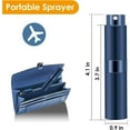 thumbnail image 3 of Mini Cologne Perfume Spray Bottle 8ml Refillable Travel Bottles, 5 Count, 3 of 7