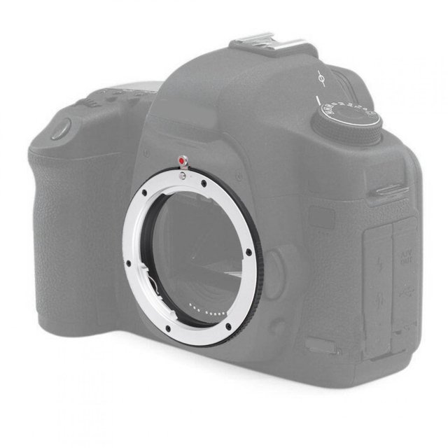 Adaptateur de Monture d'Objectif, Bague d'Adaptateur Portable Facile à Installer pour Caméra SLR pour Objectif R