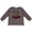 Charcoal, variant on Scrooge's Top Hat Bah Humbug Boys or Girls Long Sleeve Toddler T-Shirt